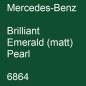 Preview: Mercedes-Benz, Brilliant Emerald (matt) Pearl, 6864.